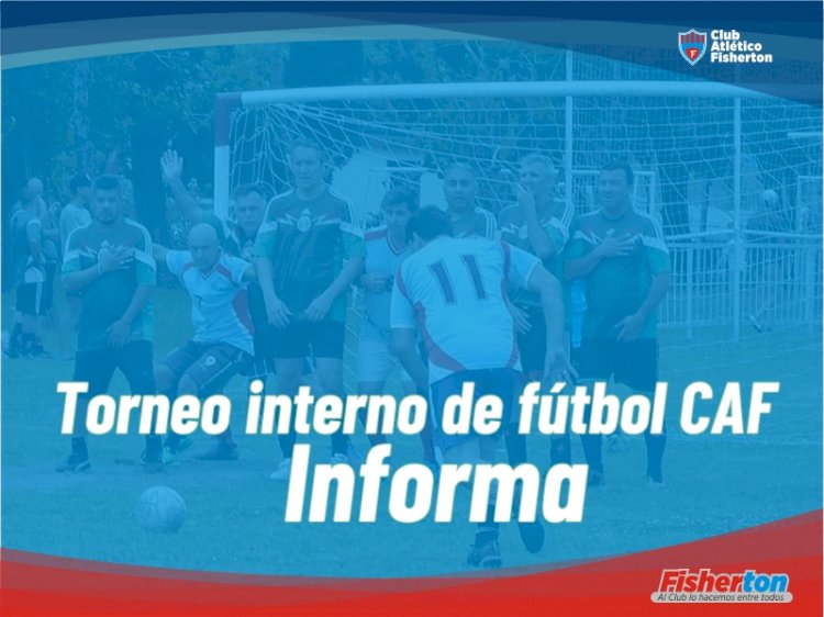 Fútbol Interno: información importante