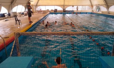 Waterpolo entrena en la PileCAF