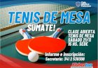 Clase Abierta de Tenis de Mesa