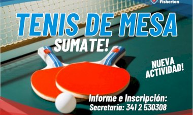 Clases de Tenis de Mesa en la Sede
