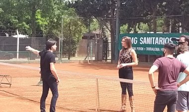 El Mago Coria visitó el club