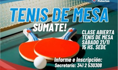 Clase Abierta de Tenis de Mesa