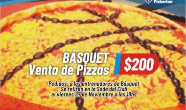 Venta de Pizzas de Básquet