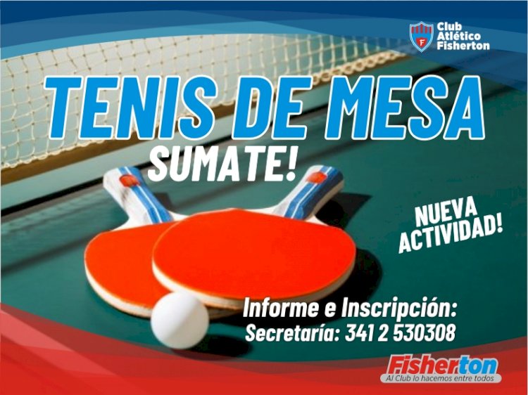 Clases de Tenis de Mesa en la Sede