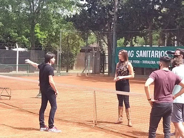 El Mago Coria visitó el club