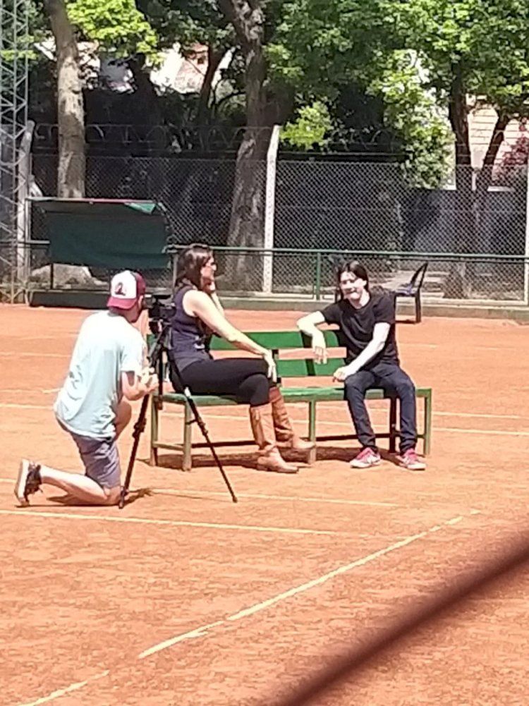 El Mago Coria visitó el club