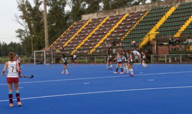 Hockey: amistosos en el Estadio Mundialista