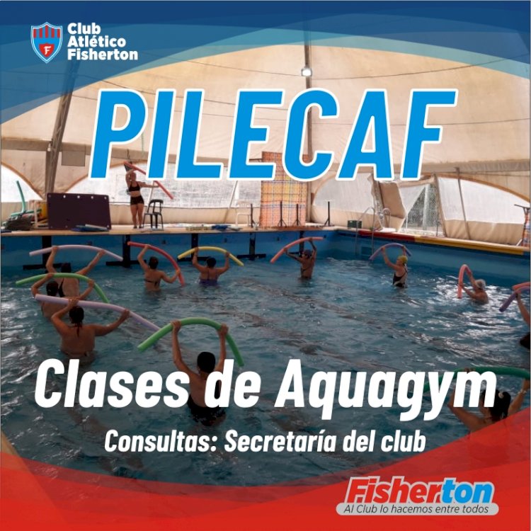 Sumate a las clases de Aquagym