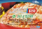 Venta de pizzas de Hockey