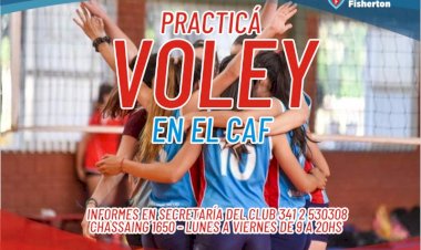 Sumate al Vóley de Fisherton