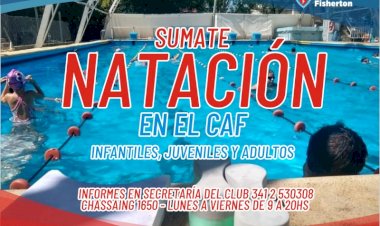Sumate a las clases de Natación