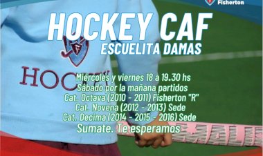 Hockey: inscripciones a las escuelas en marcha