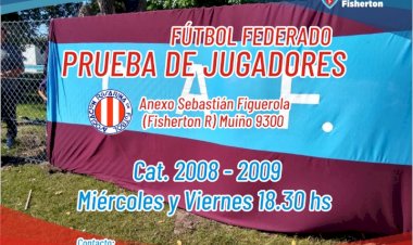 Fútbol: pruebas de jugadores