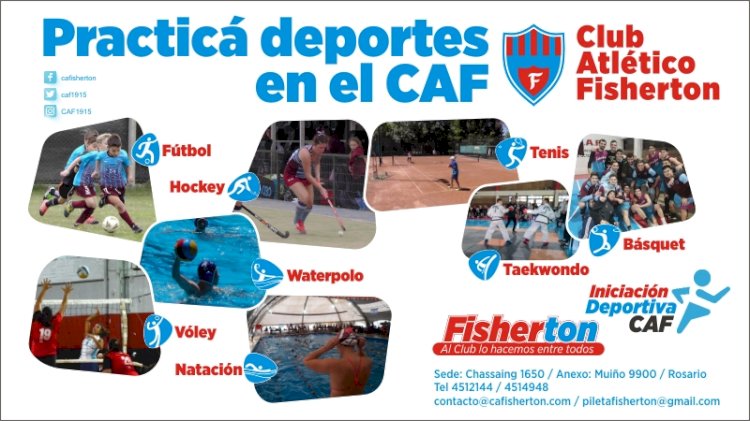 El deporte se vive en Fisherton