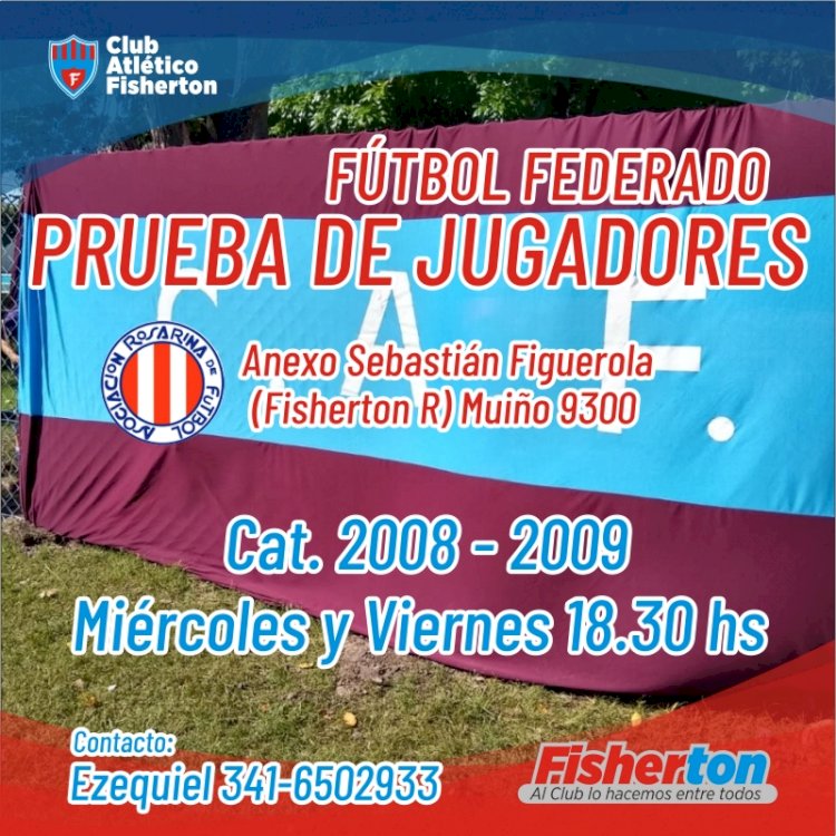 Fútbol: pruebas de jugadores