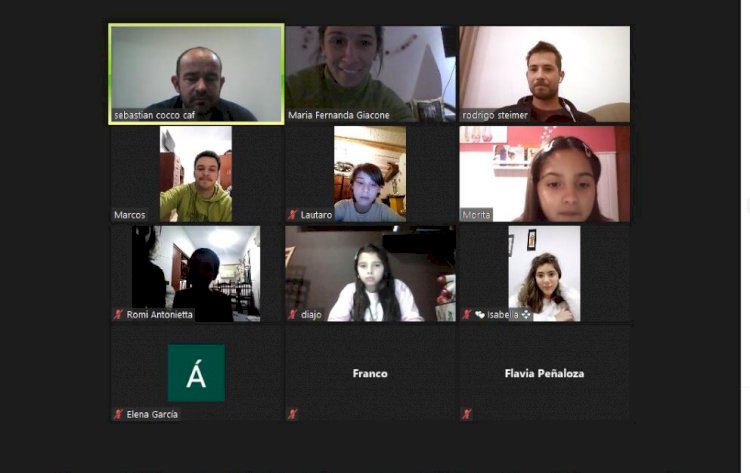 Natación entrena en casa