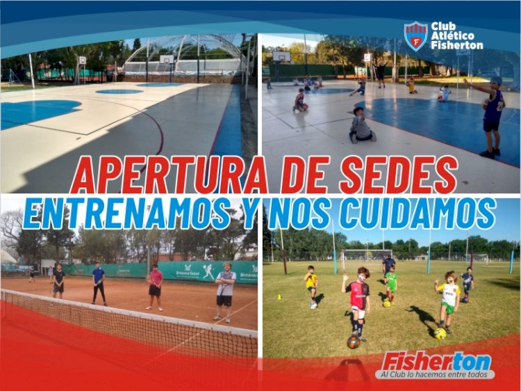 En Fisherton, entrenamos y nos cuidamos