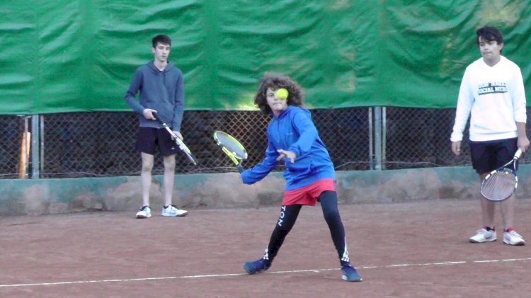 Entrenamientos de la Escuela de Tenis