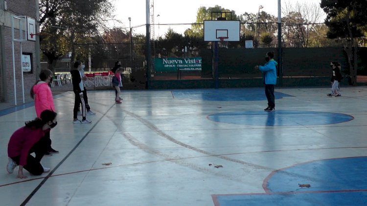 Vóley: prácticas en la Sede