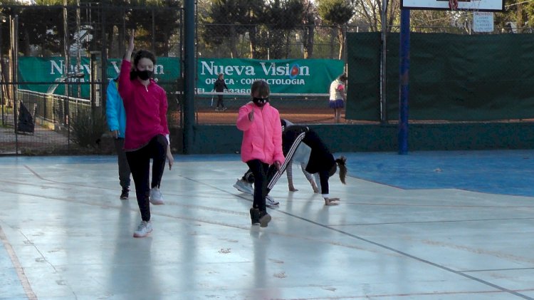 Vóley: prácticas en la Sede