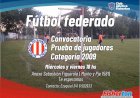 Prueba de jugadores de Fútbol