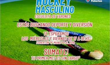 Sumate al Hockey Masculino de Fisherton