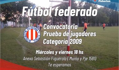 Fútbol: prueba de jugadores