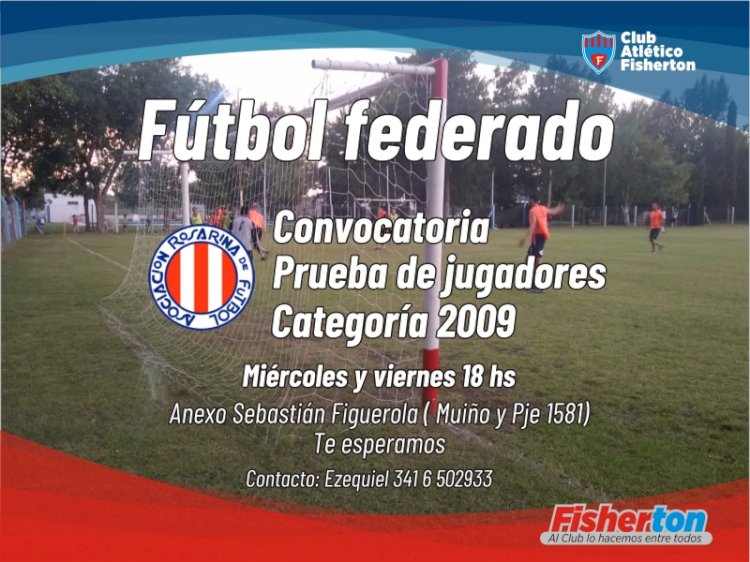 Prueba de jugadores de Fútbol