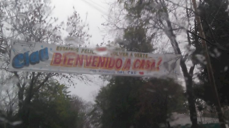 Bienvenido a casa, Claudio!!!