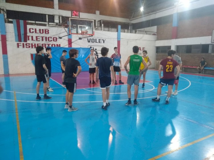 Los deportistas de Fisherton se preparan para la vuelta a la competencia