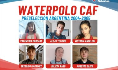 Waterpolo: convocados a la preselección nacional