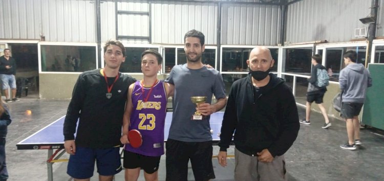 Se realizó el Torneo de Tenis de Mesa
