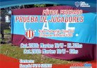 Fútbol: pruebas de jugadores