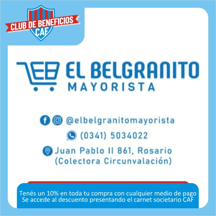 Obtené importantes descuentos con el Club de Beneficios