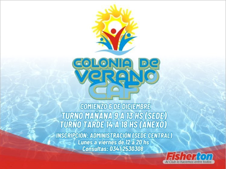 Sumate a la Colonia de Vacaciones!!!