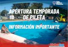 Comienza la Temporada de Pileta   