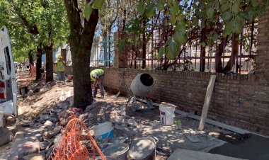 Refacción de la vereda perimetral de la Sede