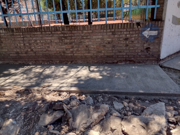 Refacción de la vereda perimetral de la Sede