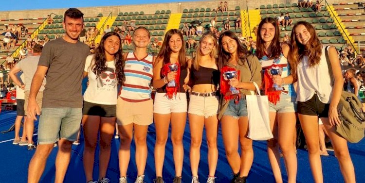 Hockey: homenaje a las campeonas