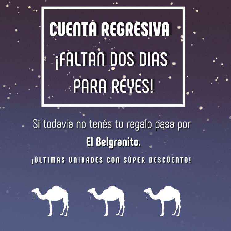Día de Reyes: imperdible descuento de El Belgranito Mayorista