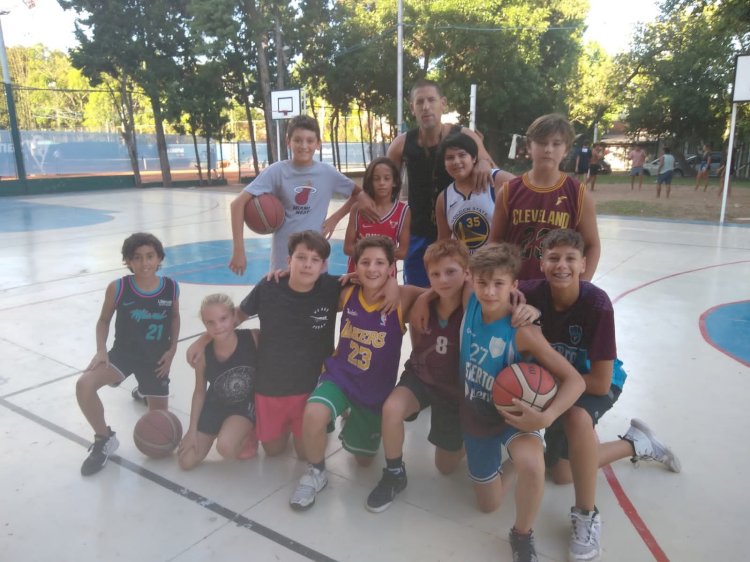 Comenzó el básquet formativo