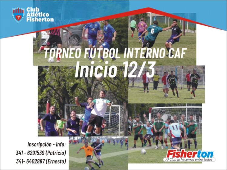 Inscripción abierta para el Fútbol Interno