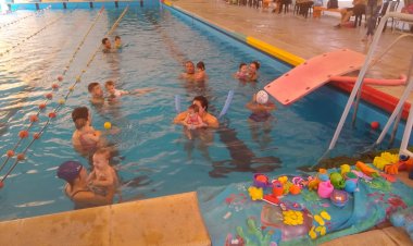 Natación para Bebés en la PileCAF