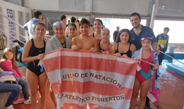 Natación: Fisherton volvió a competir en los Torneos de la Federación Rosario