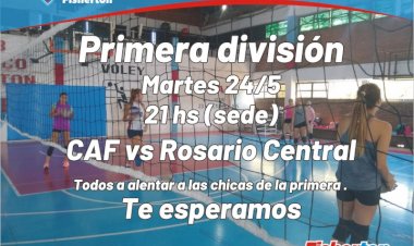 Vóley: partido clave de la Primera