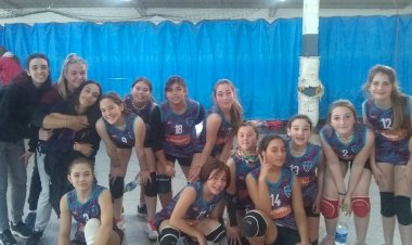 Vóley: Encuentro Sub 12 en El Trébol