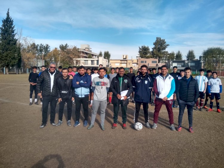 Se realizó la prueba de jugadores en el Anexo