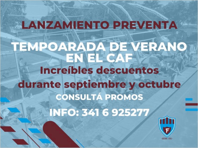 Preventa Temporada Verano