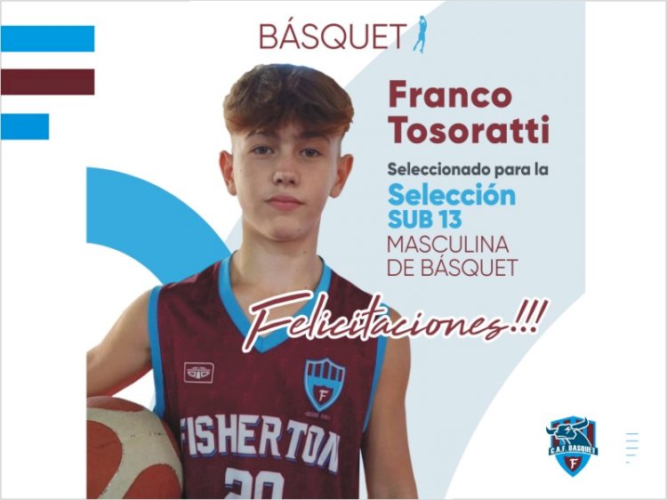 Franco Tosoratti al seleccionado