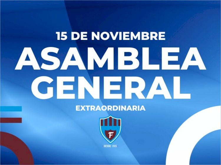 Asamblea General en la sede  / Miércoles 15 de noviembre